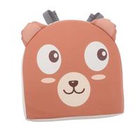 ibasenice Children’s Booster Seat Cushion for Dining Table Breathable Thickened Cartoon Toddler Seat Pad for Kitchen Chair Portable Child Booster for Home and Small Bear Design