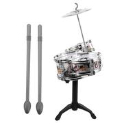 ibasenice Children's Mini Jazz Drum Set Toddler Musical Instrument Percussion Toys 3-Piece Colorful Kit for Kids Rhythm Development and Fun Play