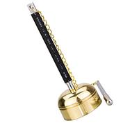ibasenice Chime Instrument Hand Musical Instrument Craft Buddhist Yin Qing for Buddhist Ceremony Supplies Dharma Ritual Utensil as Dharma Ritual Utensil Temple Tool