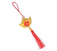 ibasenice Chinese Style Hanging Pendant Tassel Decoration for Chinese Year Wealth Blessing Feng Shui Ornament Lucky Festival Home Window Decor