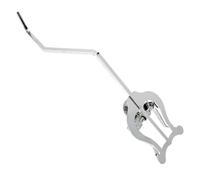 ibasenice Clamp-on Lyre Silver Metal Plating Music Score Clip Stable Lightweight Holder for Practicing and Outdoor Performances