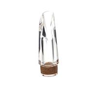 ibasenice Clarinet Mouthpiece Bolwtorch for B Clarinet ABS Material 90x25mm Cap Jazz Woodwinds Accessory