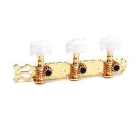 ibasenice Classical Guitar Tuning Pegs A-44 Gold Guitar Machine Heads String Tuning Keys Musical Instrument Accessories