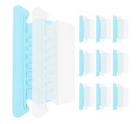 ibasenice Classification Index Tabs Hanging File Inserts and Folder Tabs for Quick Identification 20pcs Plastic and File Classification Office Filing Organiser Accessories