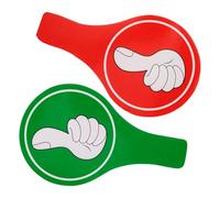 ibasenice Classroom Voting Board Paddles for Games, Kt Board, Safe