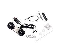 ibasenice Clip on Piezo Pickup for Violin Guitar with Tone Volume Knob Transducer Bridge Set for Cello Banjo Ukulele Mandolin