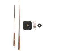 ibasenice Clock Repair Kit Clock Replacement Mechanism Wall Clock Mechanism Kit with High Torque Wooden Hands for Wall Clock 1 Set