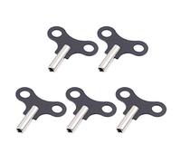 ibasenice Clock Set 5 Pcs Clock Winding Key for Mechanical Timepiece and Parts Accessory Easy Insert and Remove 5.20 X 5.00 X 0.47 Cm