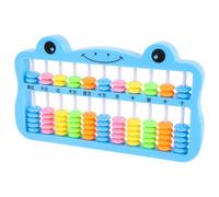 ibasenice Colorful Bead Plastic Abacus for Lightweight Educational Math Tool for Elementary Students Portable Counting Device for Basic Arithmetic Practice and Early Learning
