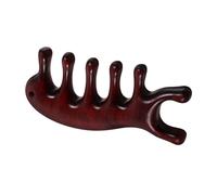 ibasenice Comb Wide Tooth Comb for Scalp Massage Wooden No Static for Hair Care and Relaxation at Home