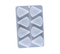 ibasenice Comfortable Grid Silicone Design Cheese Eight with Mold for Production of and, Baking Making Cakes Cake Chocolates Dessert