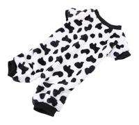 ibasenice Comfortable Lovely Pet Pajamas Cotton Dog Sleepwear Easy to Put on Small to Medium Dogs Suitable for Home and Photo Shoots