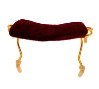 ibasenice Comfortable Violin Shoulder Support Made of Alloy with Simple Installation and Red Design, Violin Playing Accessory for Enhanced Comfort and Stability