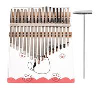 ibasenice Compact Key Kalimba Acrylic Design Cartoon Pattern Thumb Piano for Music Lovers Portable Finger Piano for Beginners Lovely Quality