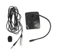 ibasenice Conference Microphone Gooseneck High Sensitivity Capacitive Mic for Desktop Use for Meetings and Live Broadcasting Wired Connection