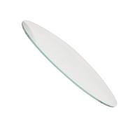 ibasenice Convex Clock Dome Panel Replacement: 9.5cm Round Clear Glass Cover - Distortion-Free Clock Glass for DIY Projects and Clockmakers