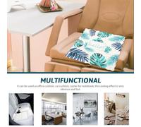 ibasenice Cooling Seat Pad for Car and Chair with Foldable Pvc Material and Soft White Surface, Summer Ice Gel Cushion for Comfortable Cooling at Home Or in Car
