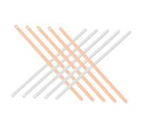 ibasenice Copper Zinc Anode Strip for Fruit Battery Experiment DIY Science Kit Educational Physics Chemistry Supplies to Enhance Scientific Knowledge and Creativity