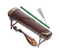 ibasenice Costume Doll Toys Mini Musical Instrument Including Dollhouse Miniature Pipa and Mini Chinese Style for Playing House Adorn and Creating Life Scene Ornament for Boys and Girls Play