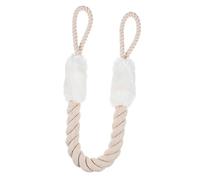ibasenice Cotton Door Latch Rope Pet Door Pinch Guard Door Stopper 60cm White Door Strap Latch for Boys and Girls
