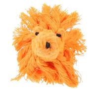 ibasenice Cotton Rope Lion Shaped Dog Chew Interactive Puppy Teething Safe Molar for Pets Fun Engaging Design for Playtime for Correcting Destructive Behavior