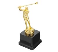 ibasenice Creative Golf Trophy Cup for Unique Award Decor for Sports Competitions Figure Design for Celebrations and Recognition Events