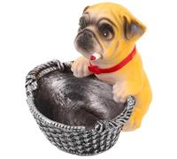 ibasenice Creative Resin Dog Ashtray for Home and Tabletop Decor, Unique Funny Smoking Ash Tray with Versatile Home Decor Features and Reliable Windproof Design, for Indoor Use