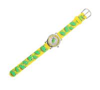 ibasenice Creative Yellow Silicone Frog Watch Cartoon Wristwatch for Boys and Quartz S Timepiece