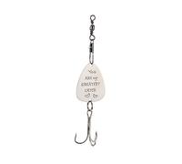 ibasenice Creative You Are My Greatest Catch Fishing Lure Keychain Unique for Fishermen Durable for Anniversaries Valentine Day Birthdays More