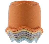 ibasenice Cup Toys for Rabbits of Bunny Food Storage Cups Rabbit Treats Boredom Breaker Nesting Hiding Food Space Safe Fun for House Bunny