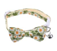 ibasenice Cute Adjustable Bow Tie Cat Collar with Buckle Portable Cat present for Daily Wear and Special Occasions for Photo Shoots and Parties