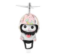 ibasenice Cute Bicycle Handlebar Propeller Mount with Strap Plastic Bike Accessory for Adults Easy Installation Charming Cycling Decoration for All Bikes