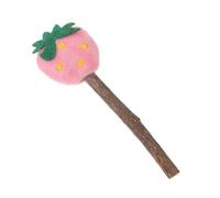 ibasenice Cute Cartoon Fruit Shape Catnip for Kittens Interactive Bite Resistant Teasing Plaything to Stress and Prevent Bad Biting Behaviors Durable Scratch Resistant Kitten Accessory