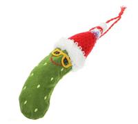 ibasenice Cute Cartoon Green Banana Hanging Ornament Fabric Pendant with Creative Design and Multi-purpose Anti-lost Function for Home Décor and Wall Decoration
