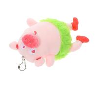 ibasenice Cute Plush Pig Pendant Hanging Decoration Soft Stuffed Pig Doll Keychain for Backpack Purse and Bag Accessories Funny Cartoon Ornament Lovers Party and Everyday Use Green