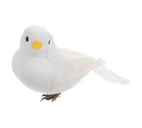 ibasenice Cute White Dove Car Roof Decoration Antenna Topper Vehicle Exterior Ornament Easy Installation Car Accessories for Roof and Trunk