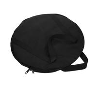 ibasenice Cymbal that Will Not Scratch Your Instrument with Padded Protection Black Cotton Bag round Storage Bag Made of Oxford Cloth and Instrument Storage for Portable Cymbals