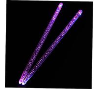 ibasenice Dark Drum Sticks Fluorescent for Music Band Performance Jazz Drumming Tool