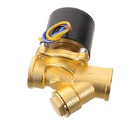 ibasenice Dc Nc Solenoid Valve Copper Hydraulic Water Control for Truck Spray System Low Power Consumption Temperature Resistant Corrosion-Resistant Valve for Industrial and Road Water