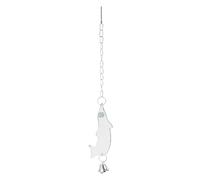 ibasenice Decorative Bird Mirror Durable Parrot Cage Accessory Fun Self Enjoyment Plaything for Parrots Easy to Hang