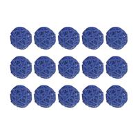 ibasenice Decorative Simple Style Wicker Rattan 15pcs Wear Resistant Craft for Hanging Decoration for Bar and Office Home Decor Accessories