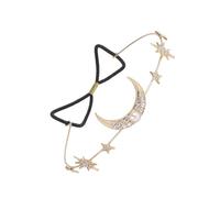 ibasenice Delicate Crown Hair Accessory Wedding Crown Jewelry Stars Elegant Alloy Headband for Women Romantic Use Parties Daily Use