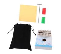 ibasenice Delicate Kalimba Thumb Piano Sky Blue Portable Musical Instrument for Beginners Smooth Surface for Enhanced Play for Music Lovers