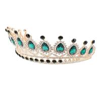 ibasenice Delicate Rhinestone Crown Headband for Women Wedding Accessories, Alloy Material with Easy to Wear and Take off Features, for Banquets and Anniversaries