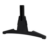 ibasenice Detachable Clarinet Stand Cross Four-leg Support, Black Musical Instrument Display Stand Compatible Oboe and Flute, Portable Clarinet Holder for Music Practice and Performance
