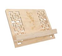 ibasenice Detachable Music Score Stand Pine Wood Reading Rack Multi-functional Desktop Tablet Holder