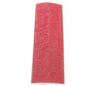 ibasenice Diamond Rhinestone Microphone Handle Sleeve Wireless Mic Cover Replacement for Handheld Cordless Microphone Stage Performance and Karaoke Red Protective Case