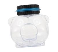 ibasenice Digital Coin Counting Jar Pig Shaped Money Pot Saving Pot Cartoon Coin Container for Boys and Girls