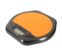 ibasenice Digital Electronic Drummer Pad with Lcd Display and Training Metronome, Portable Practice Drum Pad Made of Abs and Silicone, Full Dynamic Range for Accurate Practice Sessions