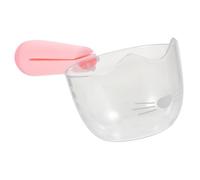 ibasenice Digital Measuring Spoon Pet Feeding Spoon Cat Food Scale Pink Plastic 250ml Accurate Measuring Scale Wear and Break Resistance for Pet Owners